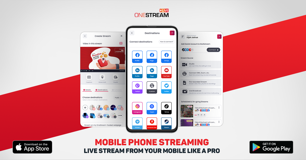 Mobile Live Streaming